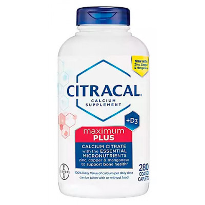 Citracal Calcium Plus D3, 280 ct