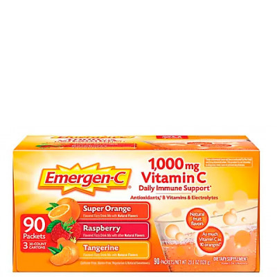 Emergen-C 1,000mg Vitamin C Dietary Supplement, 90 ct