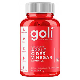 Goli Apple Cider Vinegar Gummies, 120 ct