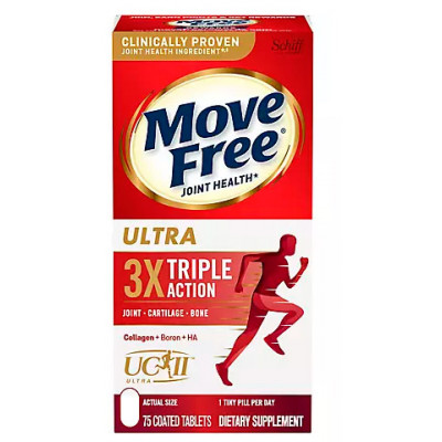 Move Free Ultra Triple Action Dietary Supplement Tablets, 75 ct