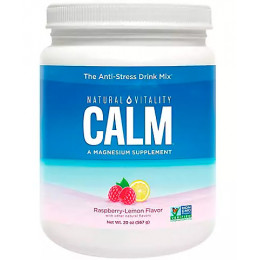 Natural Vitality Calm Raspberry Lemon Anti-Stress Drink Mix, 20 oz