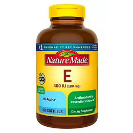 Nature Made 400 I.U. Water Solubilized Vitamin E Softgels, 350 ct