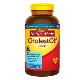 Nature Made CholestOff Plus for Heart Health Softgels, 210 ct