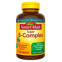 Nature Made Super B-Complex with Vitamin C and Folic Acid, 460 ct