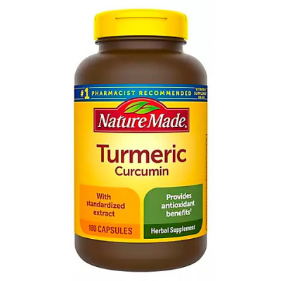 Nature Made Turmeric Capsules, 180 ct