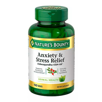 Nature's Bounty Anxiety and Stress Relief, 150 ct