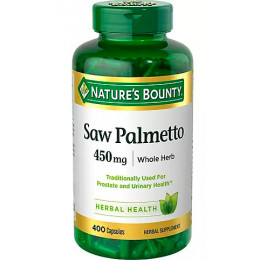 Nature's Bounty Saw Palmetto, 400 ct