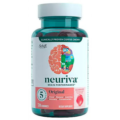 Neuriva Brain Support Strawberry Gummies, 70 ct