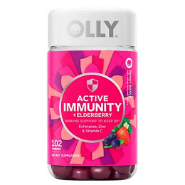 Olly Active Immunity Elderberry Berry Gummies, 102 ct