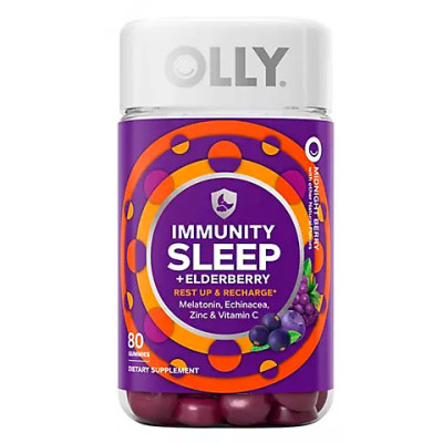 Olly Immunity Sleep Gummy with Melatonin, 80 ct