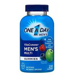 One A Day Men's VitaCraves Multivitamin Gummies, 230 ct