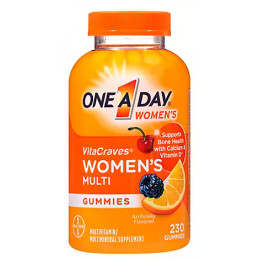 One A Day Women's VitaCraves Multivitamin Gummies, 230 ct