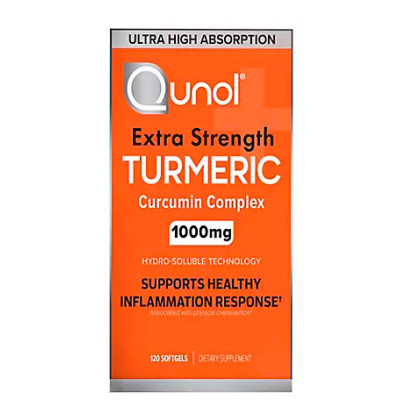 Qunol Extra Strength Turmeric Curcumin Complex, 120 ct./1000mg