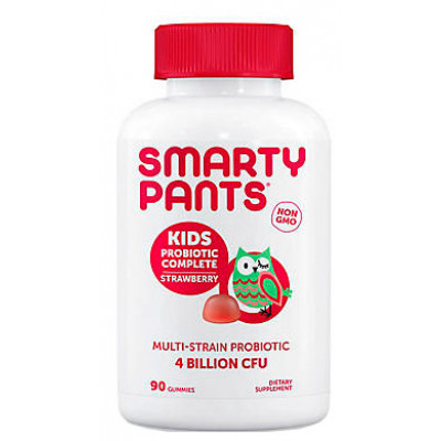 SmartyPants Kids Probiotic Complete, Strawberry, 90 ct