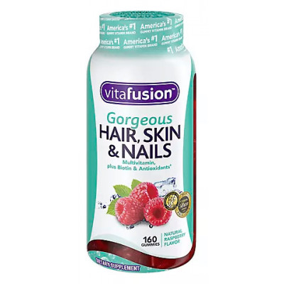 Vitafusion Gorgeous Hair, Skin and Nails Multivitamin Gummies, 160 ct