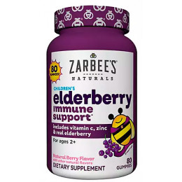 Zarbee's Children's Elderberry Gummies, 80 ct